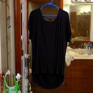 Torrid black tunic